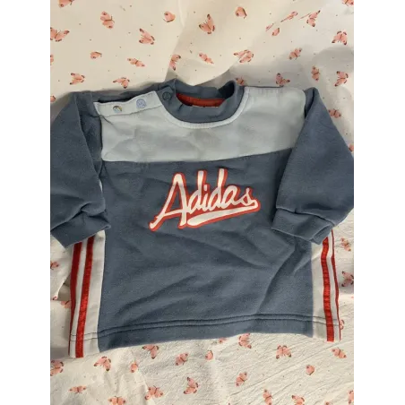 Sweat Adidas bleu - Garçon 18 mois