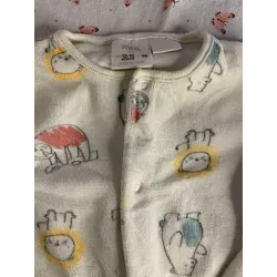 Pyjama Velours Animaux - Garçon Naissance