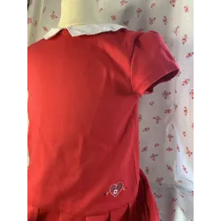 Robe rouge - Fille 5 ans