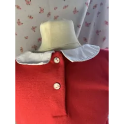 Robe rouge - Fille 5 ans