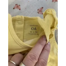 Débardeur jaune - Fille 2/3 mois